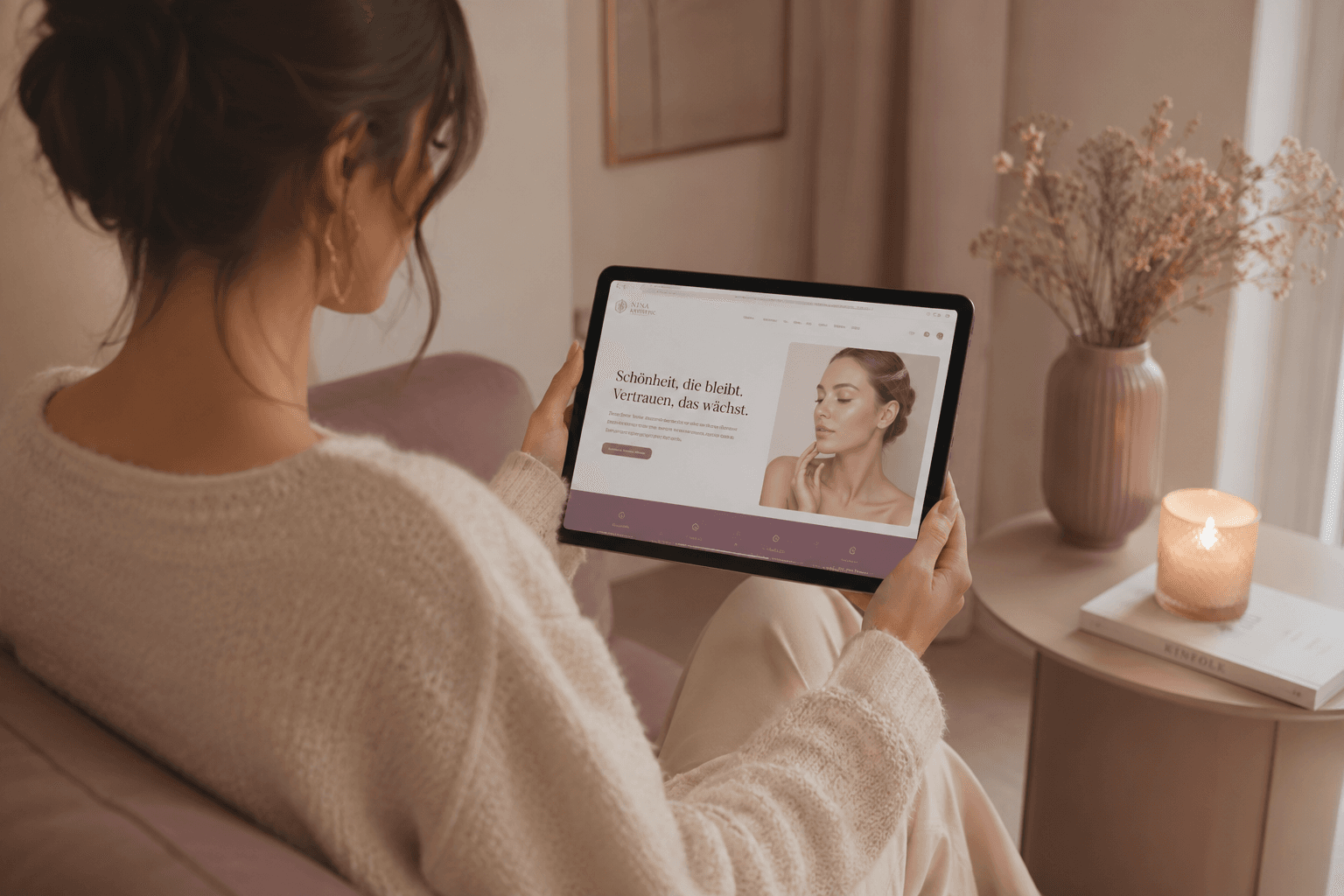 Website auf dem Smartphone - der erste Eindruck online
